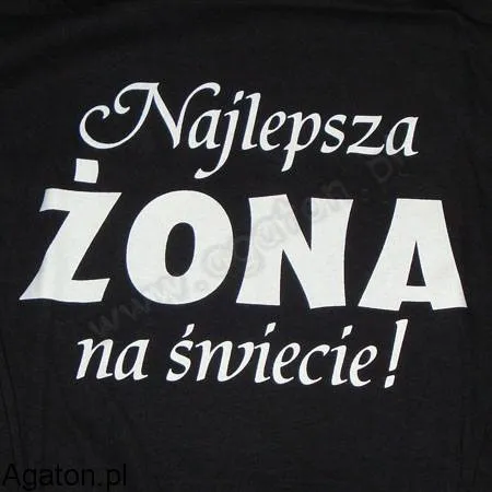 Koszulka - Najlepsza żona na świecie