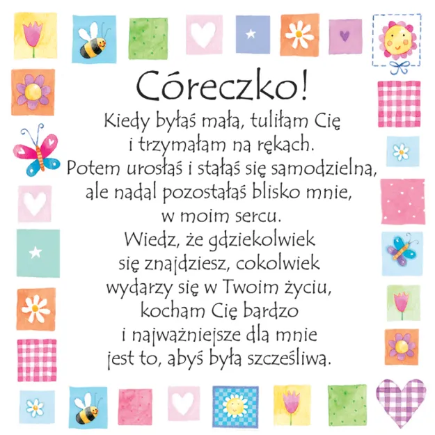 Magnes - Córeczko! Kiedyś byłaś mała, tuliłam Cię ...