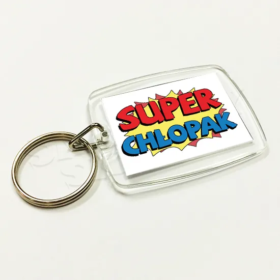 Brelok akrylowy - Super Chłopak