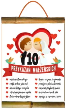 Dyplom z bambusem - 10 przykazań małżeńskich