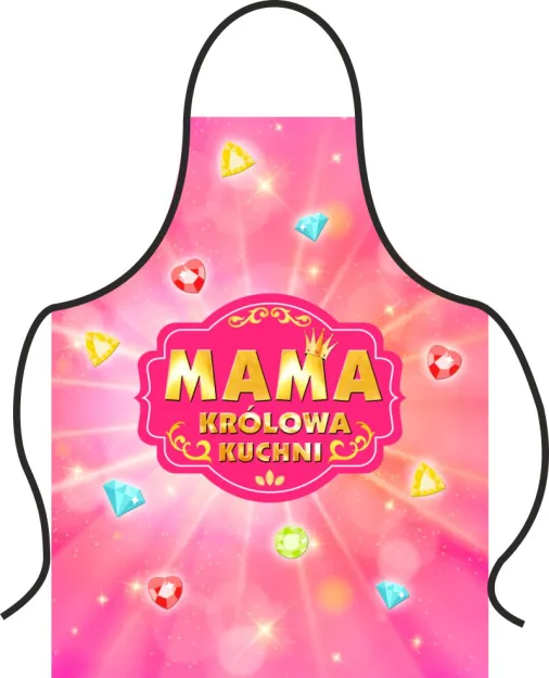 Fartuch premium - Mama królowa kuchni