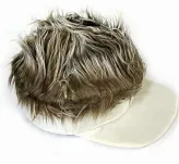 Czapka rozczochrana z daszkiem - 2