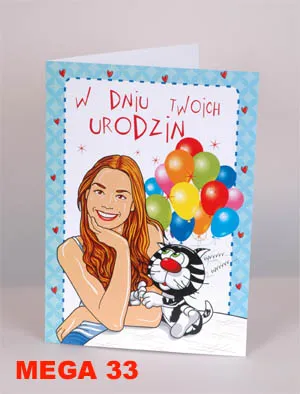 Kartka z jajem - W dniu Twoich ... urodzin