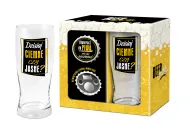 Zestaw Beer Gifts 3 - Otwieracz + szklanka do piwa - Dzisiaj ciemne czy jasne?