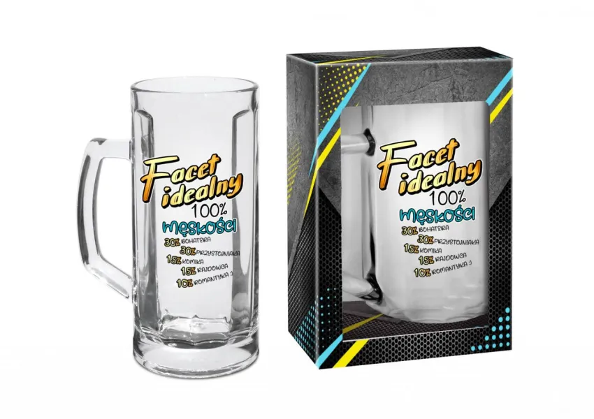 Kufel 0.5L - Facet idealny 100% męskości