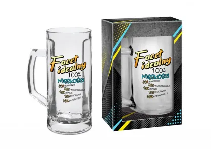 Kufel 0.5L - Facet idealny 100% męskości