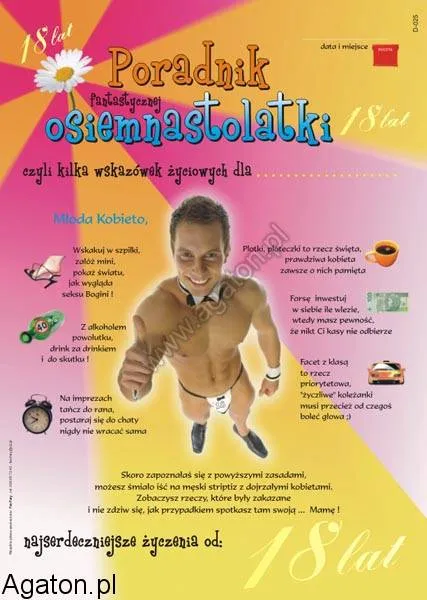 Dyplom - Poradnik fantastycznej Osiemnastolatki