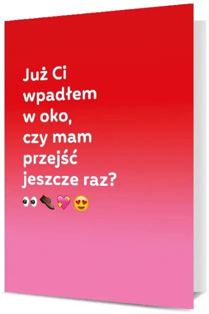 Karnet - Już Ci wpadłem w oko, czy mam przejść jeszcze raz?