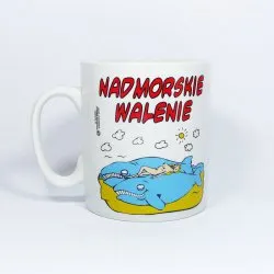 Kubek mega 0,8L - Nadmorskie walenie