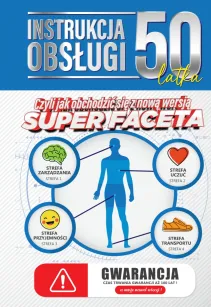 Karnet - 50 urodziny. Instrukcja obsługi.