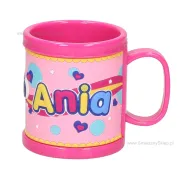Kubek plastikowy z imieniem - Ania