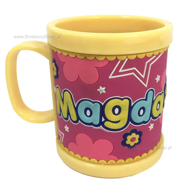 Kubek plastikowy z imieniem - Magda