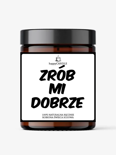 Świeczka sojowa - Zrób mi dobrze
