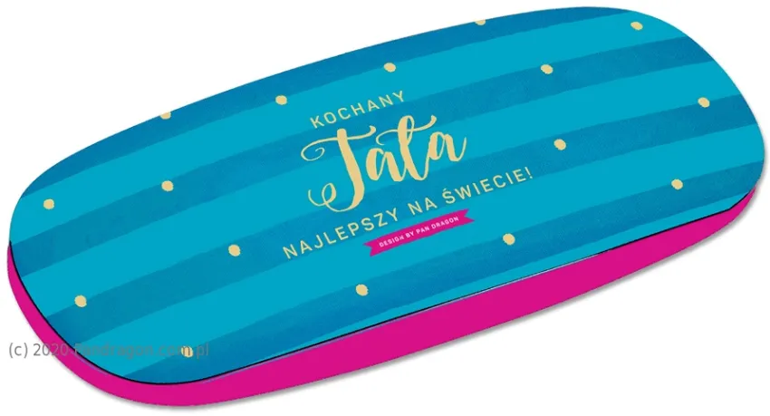 Etui na okulary - Kochany Tata najlepszy na świecie