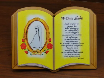 Księga okolicznościowa - W Dniu Ślubu