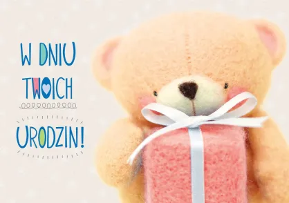 Karnet 3D - W dniu Twoich urodzin.