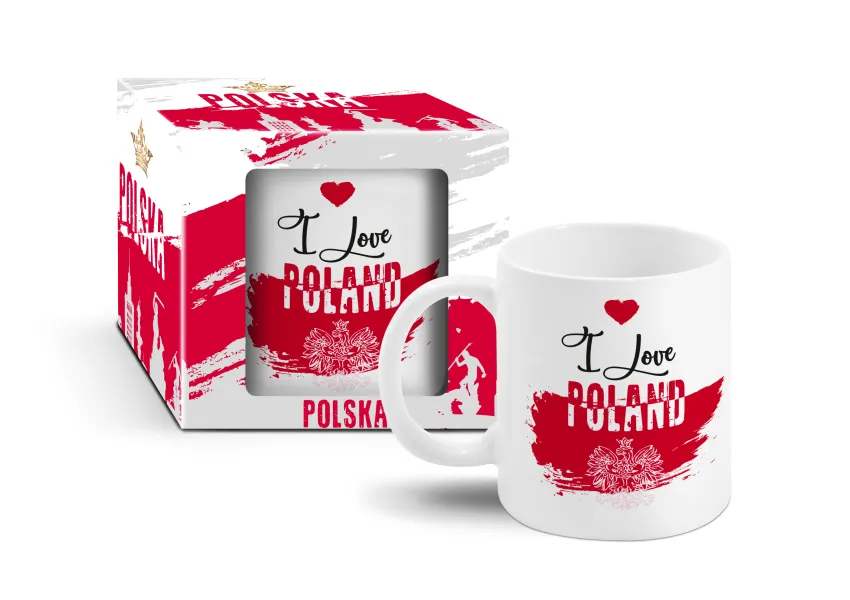 Kubek - I love Poland