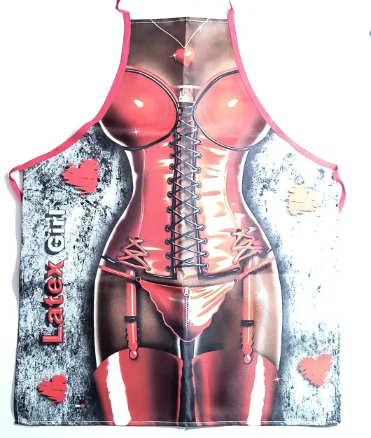 Fartuszek - Latex girl