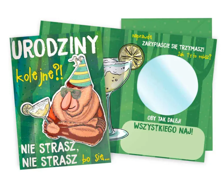 Karnet DK - Urodziny. Kolejne?! Nie strasz, nie strasz bo...