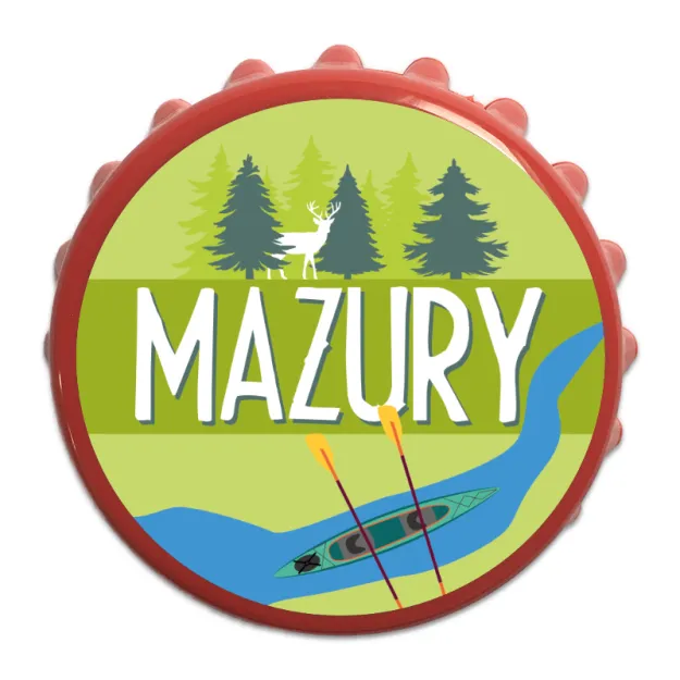 Otwieracz Kapsel - Mazury (kajak)