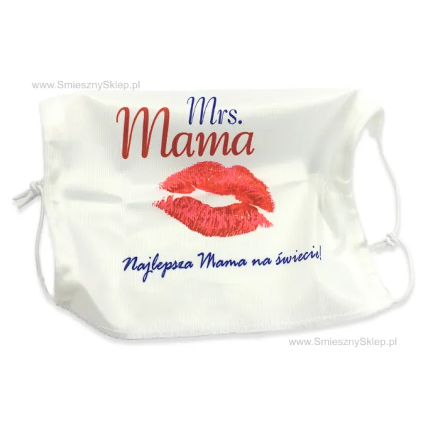 Maseczka ochronna - Mrs. Mama. Najlepsza Mama na świecie!