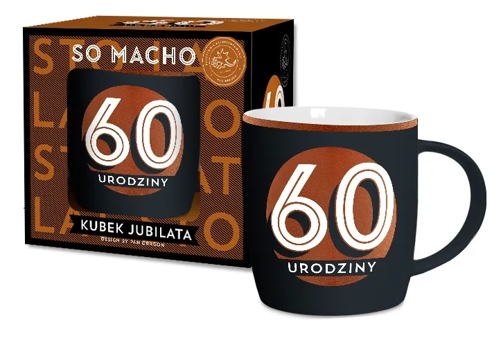 Kubek So Macho - 60 Urodziny