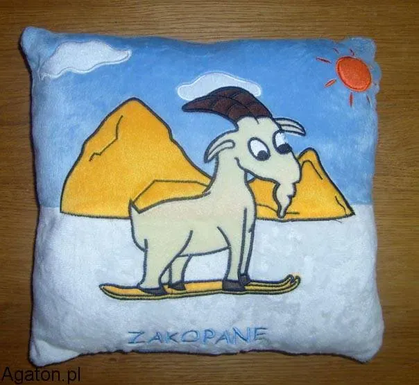Poduszka - Zakopane - koza