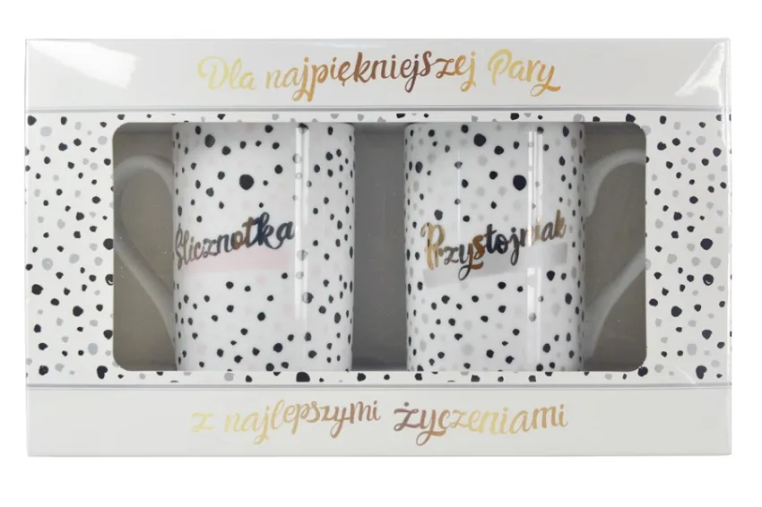 Kubki para - Slicznotka / Przystojniak