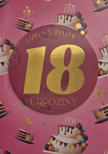 Karnet 3K - W dniu Twoich 18 urodzin