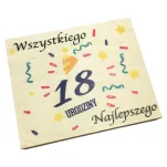 Drewniane pudełko - 18 urodziny. Wszystkiego najlepszego (na czekoladki Merci) - 3