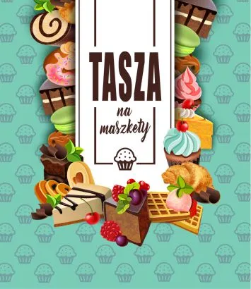 Torba kolorowa - Tasza na maszkety (torba na zakupy)