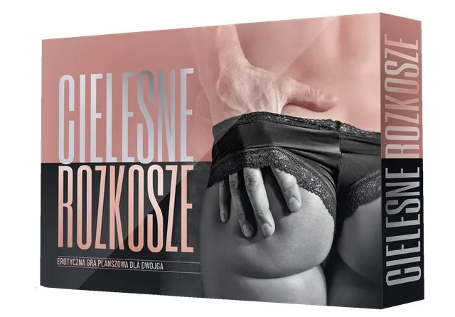 Erotyczna gra dla dwojga - Cielesne rozkosze (lekko zagniecione opakowanie)