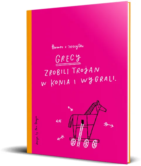 Brulion A5 linia, 96 kartek - Grecy zrobili Trojan w konia i wygrali