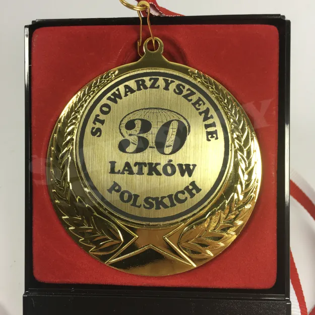 Medal w etui - Stowarzyszenie 30-latków polskich