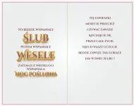 Karnet + zawieszka - To będzie wspaniały ślub, potem wspaniałe wesele - 3