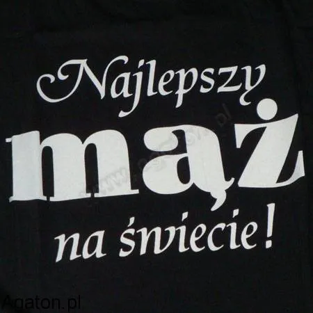Koszulka - Najlepszy Mąż na świecie - koszulka