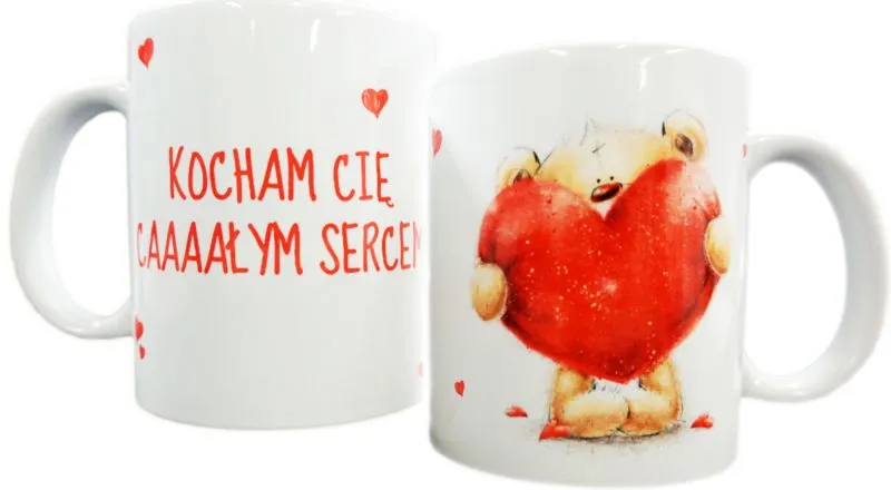 Kubek A - Kocham Cię caaaałym sercem