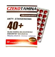 Czekotamina - 40+ Anty-starzeniowa. Nowa ulepszona drażetka.