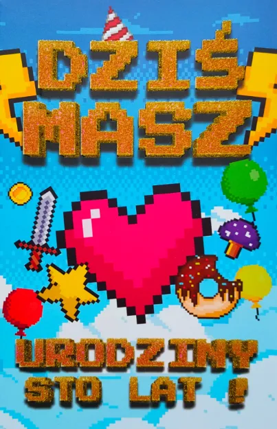 Karnet 2K - Dziś masz urodziny. Sto lat!