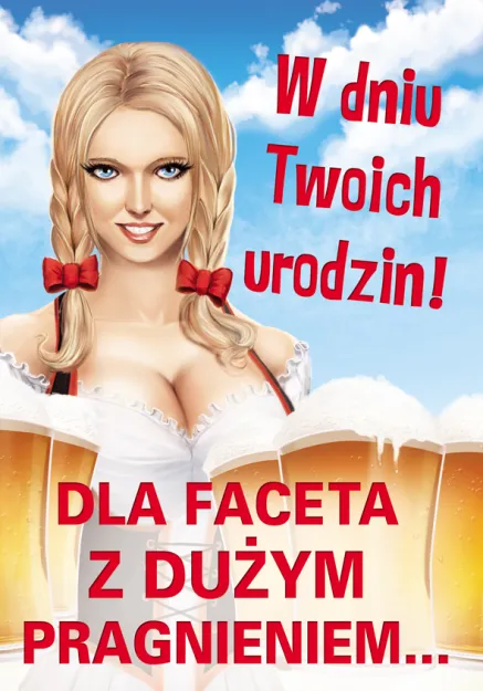 Karnet A5 - W dniu Twoich urodzin! Wszystkiego, czego pragniesz najbardziek