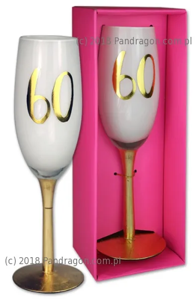 Kielich slim - 60 urodziny / rocznica