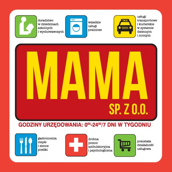 Podkładka pod kubek - Mama sp. z o.o.