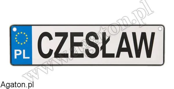 Tablica imienna - Czesław