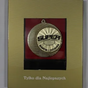 Medal w etui - Super Babcia I Dziadek