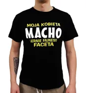 Koszulka - Moja kobieta Macho-lernie fajnego faceta