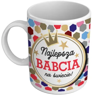 Kubek premium - Najlepsza Babcia na świecie