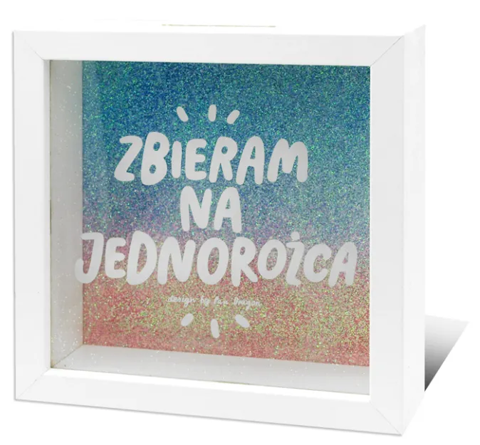 Skarbonka home 2 - Zbieram na jednorożca