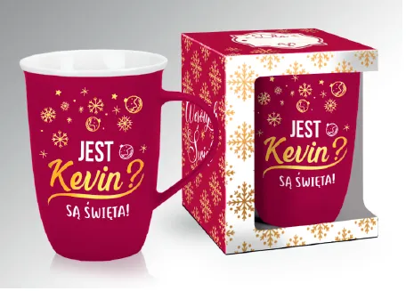 Kubek baryłka - Jest Kevin? są święta