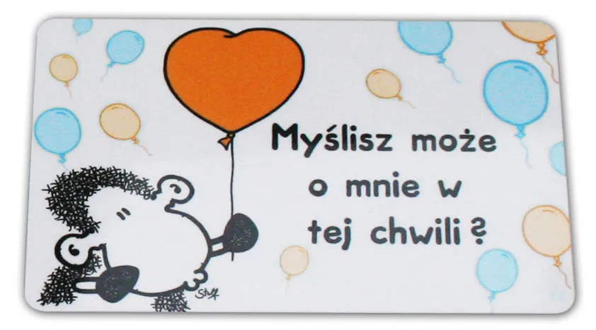 Karta Sheepworld - Myślisz może o mnie w tej chwili?