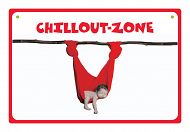 Tabliczka Kukartka cool - Chillout-zone